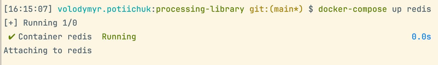 redis docker compose